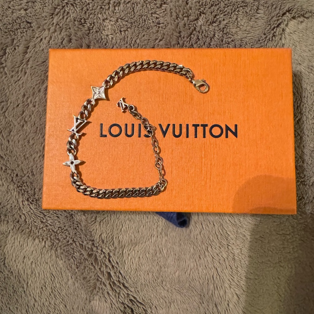 Louis Vuitton Monogram Row Bracelet adjustable